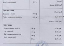 Организация питания